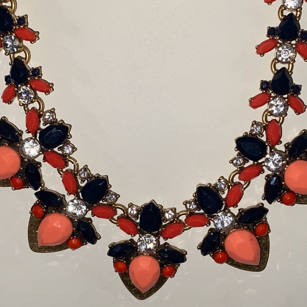 J. Crew Unique Multicolored Women’s Designer Statement Necklace